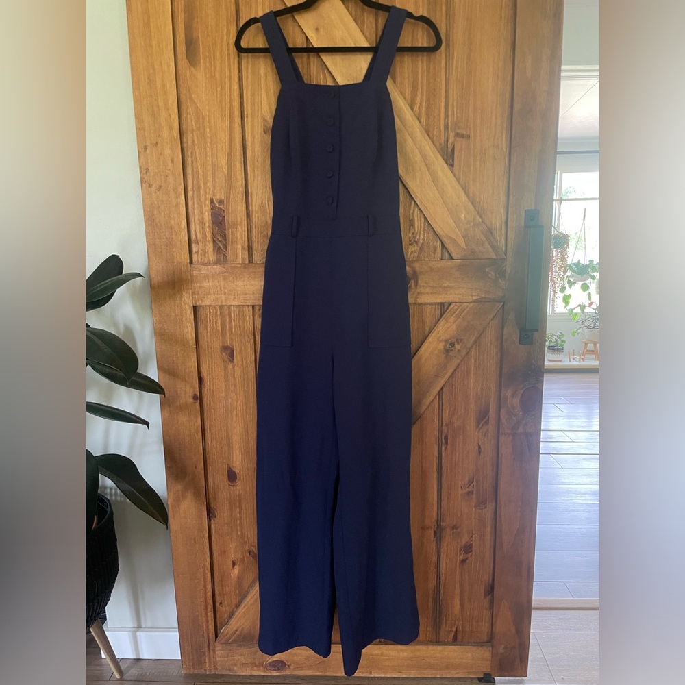 Adelyn Rae Cross Back Jumpsuit - Picture 2 of 8